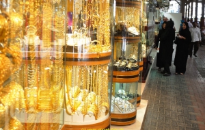 Dubai Stadtbesichtigung, Goldmarkt , Vereinigte Arabische Emirate 22.10.11