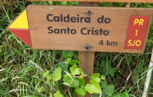 Faja da Caldeira de Sanoto Christo Wanderung zur Lagoa de Santo Christo