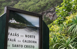 Faja da Caldeira de Sanoto Christo Wanderung zur Lagoa de Santo Christo
