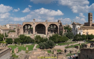 Rom Forum Romanum am 30.09.16