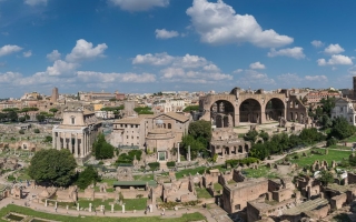 Rom Forum Romanum am 30.09.16