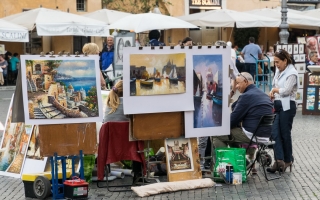 Rom Piazza Navona 30.09.2016