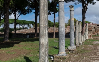 Rom Ausgrabungsstätte Ostia
