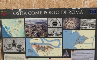 Rom Ausgrabungsstätte Ostia