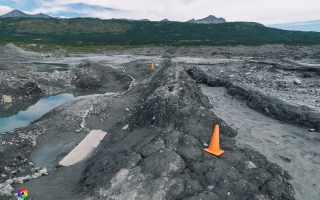 Matanuska Glacier bei Sheep Mountain Area