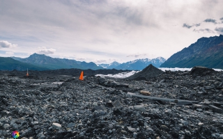 Matanuska Glacier bei Sheep Mountain Area