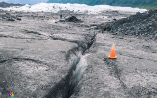 Matanuska Glacier bei Sheep Mountain Area