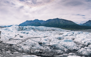 Matanuska Glacier bei Sheep Mountain Area