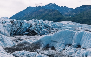 Matanuska Glacier bei Sheep Mountain Area