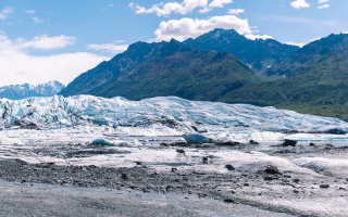 Matanuska Glacier bei Sheep Mountain Area