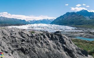 Matanuska Glacier bei Sheep Mountain Area