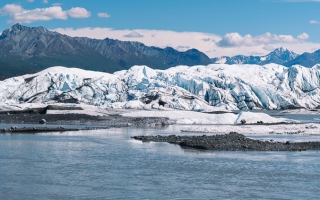 Matanuska Glacier bei Sheep Mountain Area