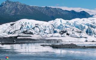 Matanuska Glacier bei Sheep Mountain Area