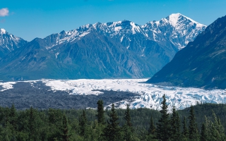 Matanuska Glacier bei Sheep Mountain Area