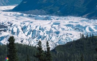 Matanuska Glacier bei Sheep Mountain Area