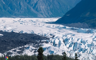 Matanuska Glacier bei Sheep Mountain Area