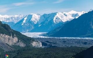 Matanuska Glacier bei Sheep Mountain Area