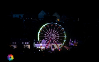 Kirmesfeuerwerk 02.07.2019 vom Standort Klosterholzstrasse aus gesehen