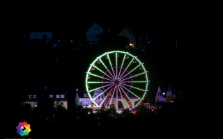 Kirmesfeuerwerk 02.07.2019 vom Standort Klosterholzstrasse aus gesehen