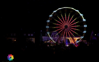 Kirmesfeuerwerk 02.07.2019 vom Standort Klosterholzstrasse aus gesehen