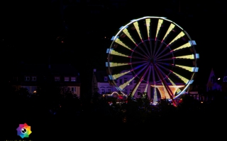 Kirmesfeuerwerk 02.07.2019 vom Standort Klosterholzstrasse aus gesehen