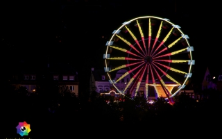Kirmesfeuerwerk 02.07.2019 vom Standort Klosterholzstrasse aus gesehen