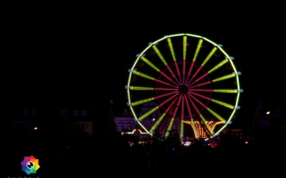 Kirmesfeuerwerk 02.07.2019 vom Standort Klosterholzstrasse aus gesehen
