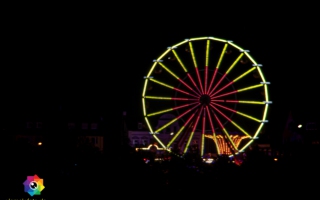 Kirmesfeuerwerk 02.07.2019 vom Standort Klosterholzstrasse aus gesehen