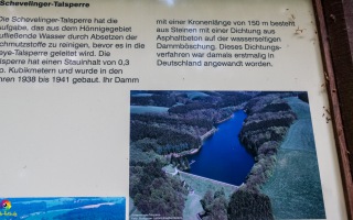 Neyetalsperre bei Wipperfürth Wanderung 06.06.2020