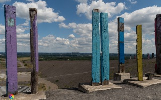 RAG Prosper Haniel unterwegs auf der Halde, bei Bottrop