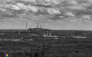 RAG Prosper Haniel unterwegs auf der Halde, bei Bottrop