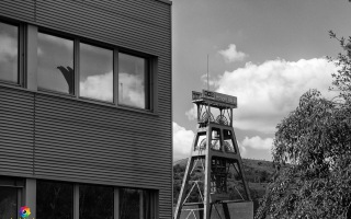 RAG Prosper Haniel unterwegs auf der Halde, bei Bottrop
