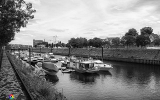Radtour Rhein Düsseldorf bis Duisburg 22.07.220
