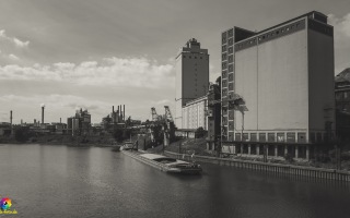 Radtour Rhein Düsseldorf bis Duisburg 22.07.220