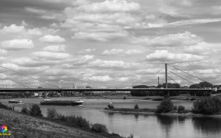 Radtour Rhein Düsseldorf bis Duisburg 22.07.220
