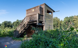Nettetal De Wittsee Start bei Campingplatz Tiefotografie vom Beobachtungs Stand 18.08.2020