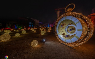 Henrichshütte Hattingen Magische Lichtershow 20.12.2021