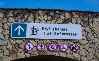 Siauliai Berg der Kreuze
