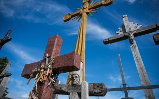 Siauliai Berg der Kreuze