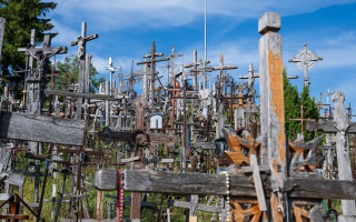 Siauliai Berg der Kreuze