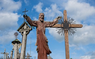 Siauliai Berg der Kreuze