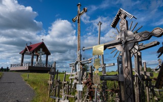 Siauliai Berg der Kreuze